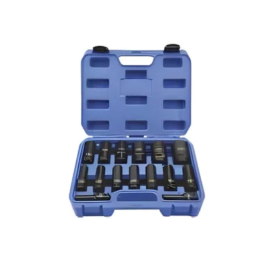 DE NEERS 1/2 inch Drive Hexagon Deep/Long Impact Socket Set (IMP-DN-15MD)